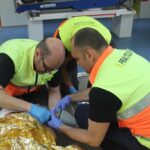 Prova d'acreditació de competències en l’àmbit d’Emergències Sanitàries. | Foto: Institut Castellarnau.