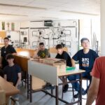 L'alumnat de fora de la ciutat que s'hi desplaça per estudiar FP ho fa majoritàriament en centres privats. | Foto: Salesians de Sarrià.