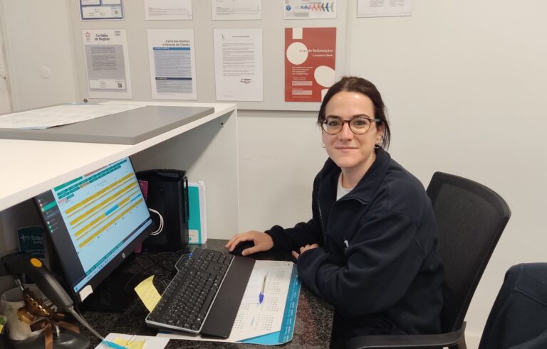 Tamara Domingo va cursar un CP d'Auxiliar administratiu i ara es troba en una estada formativa de tres mesos a Lisboa ampliant coneixements. | Foto: Cedida.