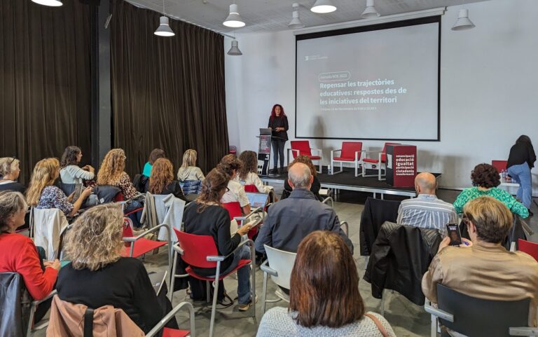 Un moment de la jornada 'El reconeixement de la diversitat dels itineraris juvenils, un canvi de model?' | Foto: Fundació Ferrer i Guàrdia.