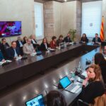 Reunió del Ple de la Comissió Rectora del sistema de Formació i Qualificació Professional de Catalunya. | Foto: Generalitat de Catalunya.