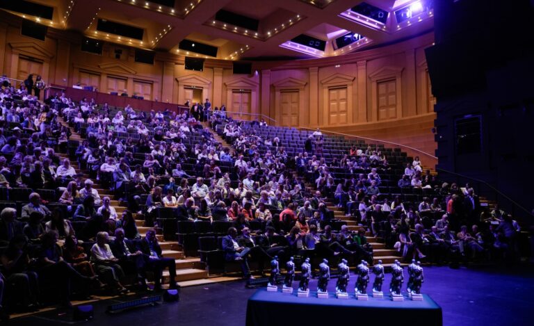 El marc escollit per a l'acte, el TNC, és alhora la seu del nou Institut de Tècniques Audiovisuals i de l'Espectacle de Barcelona | Jordi Bedmar