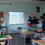 Sessió del programa 'FP & EOI Together', que pretén apropar la llengua anglesa a l'alumnat d'FP | Institut Josep Vallverdú
