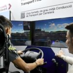 Estand promocional del cicle de Conducció de Vehicles de Transport per carretera al Saló de l'Ensenyament. | Foto: Fira Barcelona.