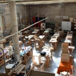 L'aula de fusteria de l'institut Josep Brugulat de Banyoles. | Foto: Gremi Fusta i Moble.